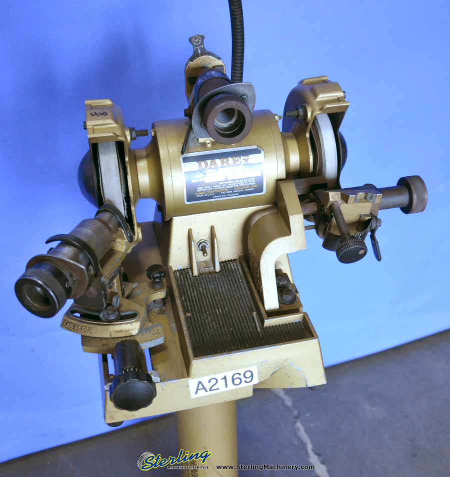 Used Darex Precision Drill Sharpener with Stand Grinders Sterling Machinery