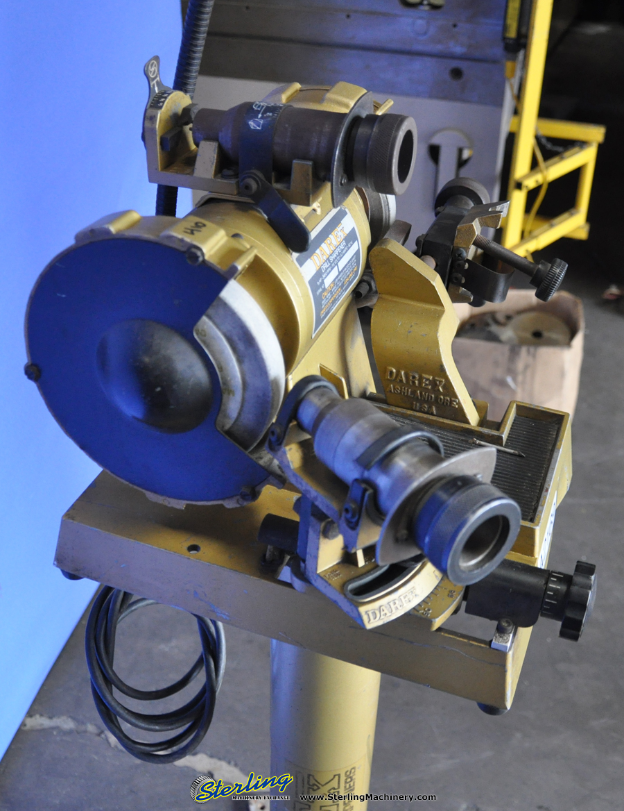 Used Darex Precision Drill Sharpener with Stand Grinders Sterling