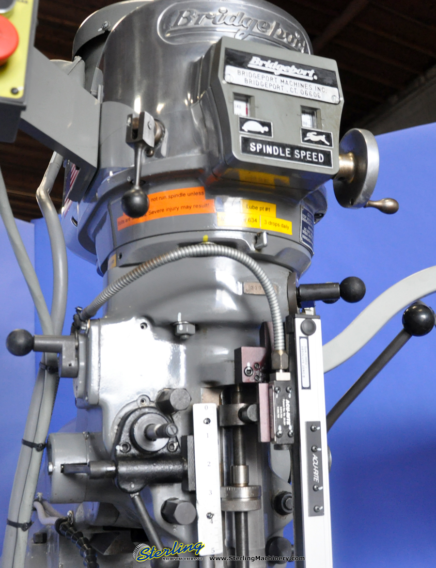 Used Bridgeport Series 1 EZ Trak 2 Axis CnC Milling Machine Sterling