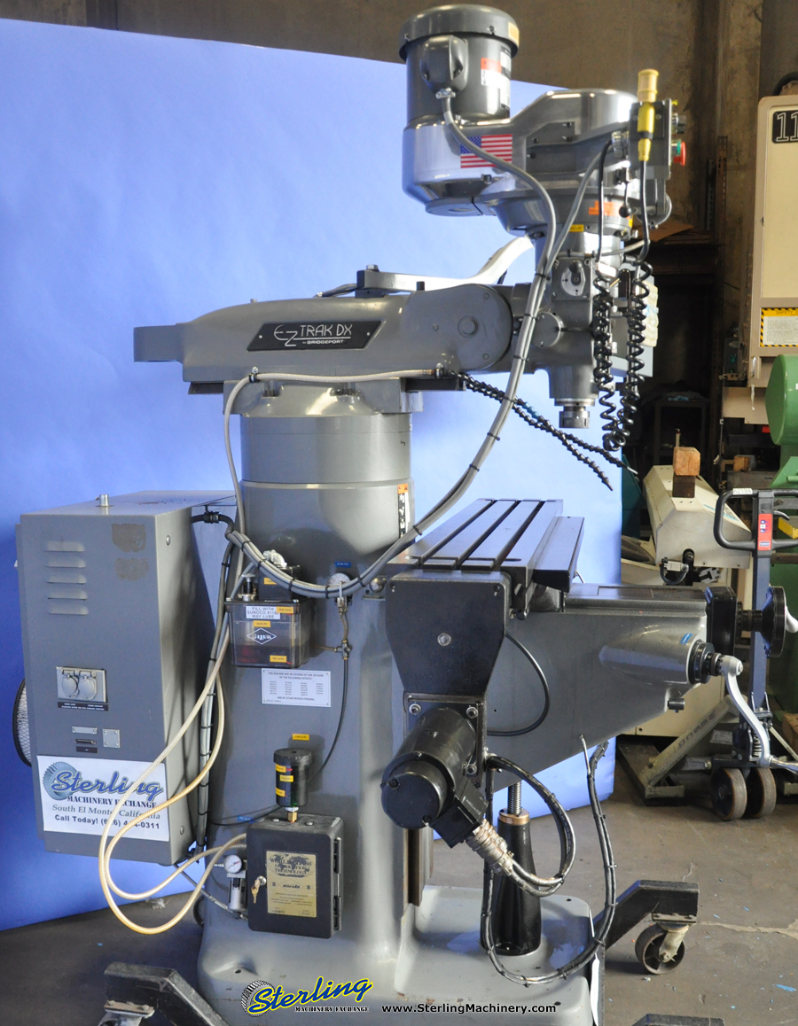Used Bridgeport Series 1 EZ Trak 2 Axis CnC Milling Machine Sterling