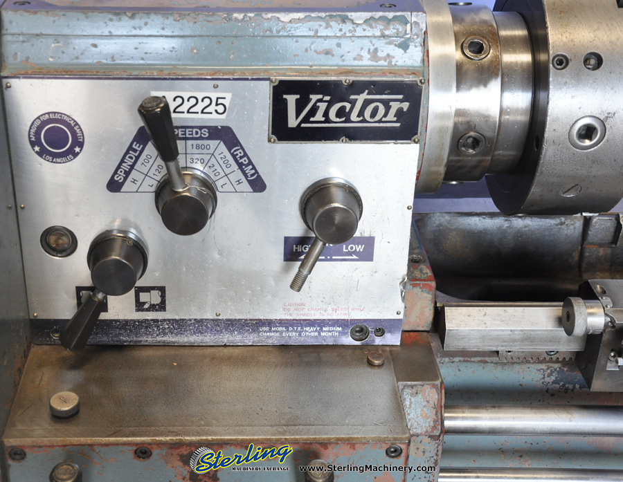 Used Victor Engine Lathe Lathes Sterling Machinery