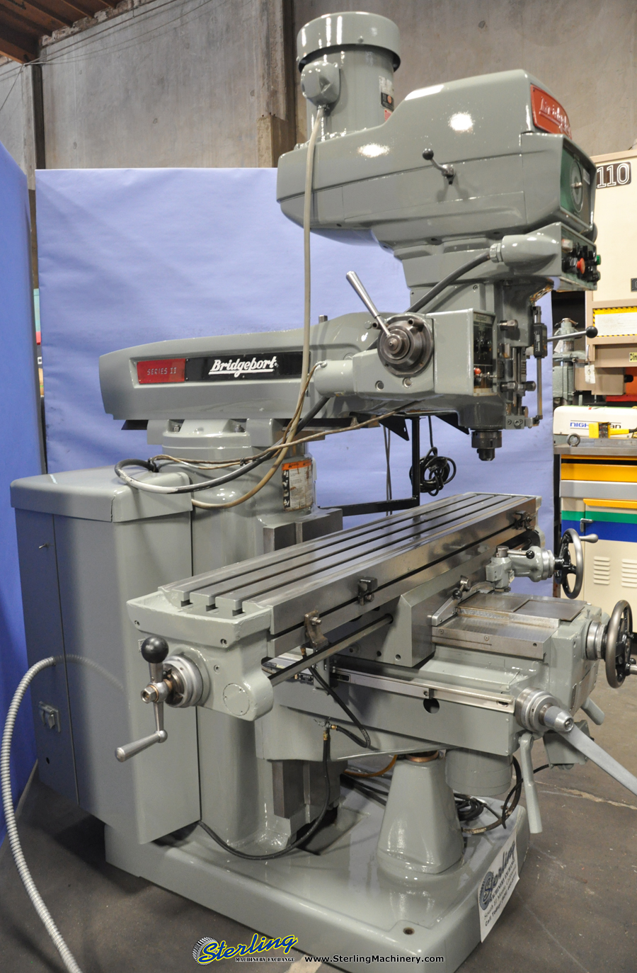 For Sale 11" x 58" Used Bridgeport Series II Vertical Milling Machine