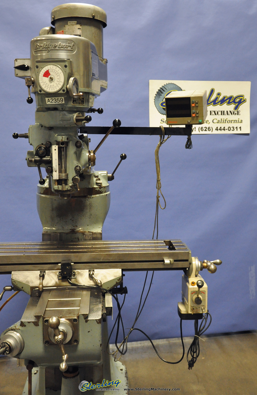 Used Bridgeport Vertical Milling Machine Sterling Machinery