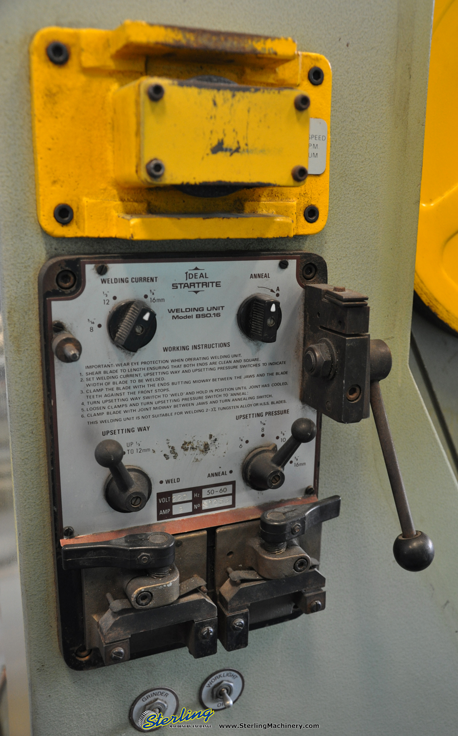 Used Kalamazoo Startrite Vertical Bandsaw *Parts Only* Sterling Machinery