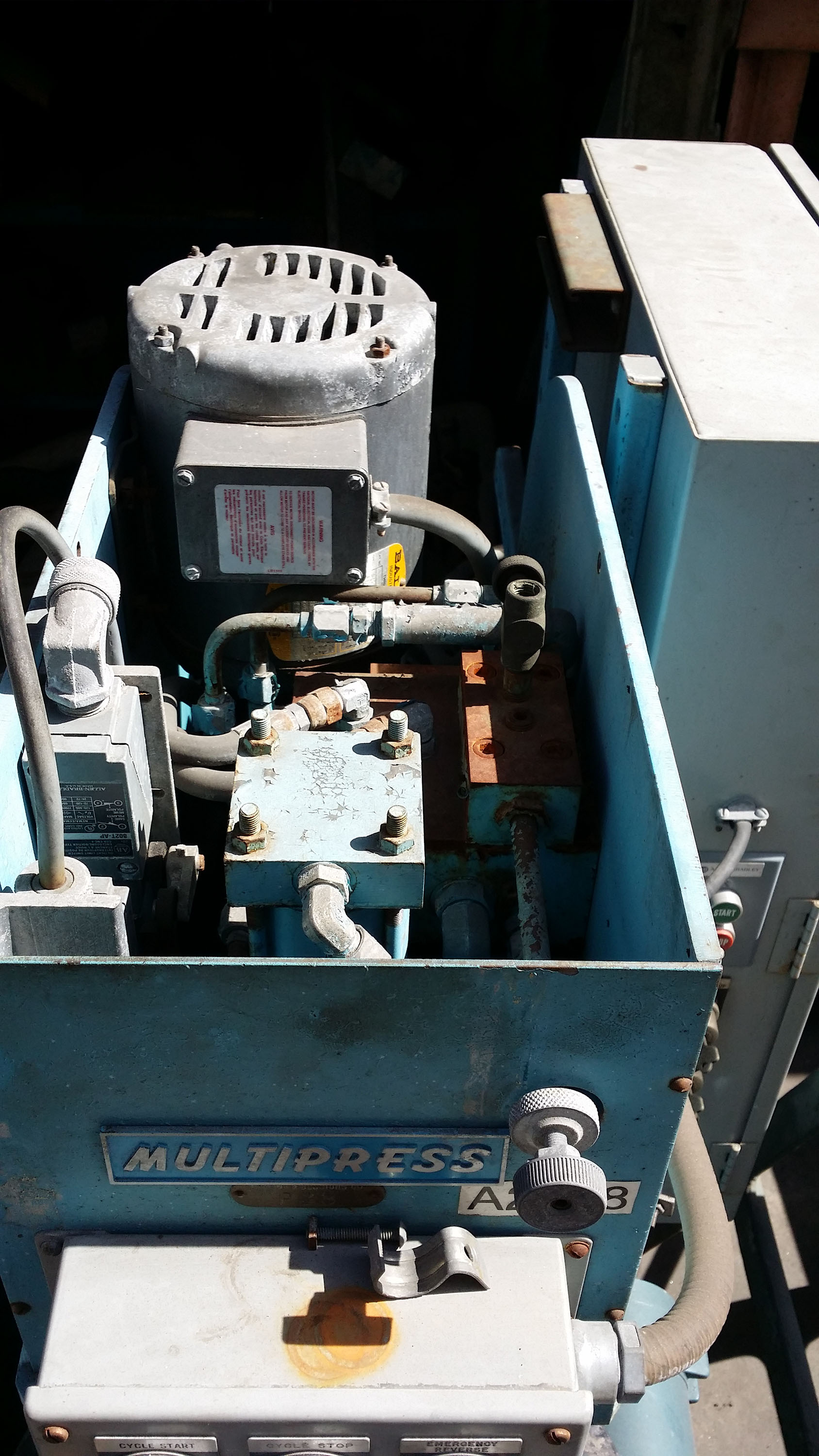 Used Multipress Hydraulic C Frame Press Hydraulic Presses Sterling