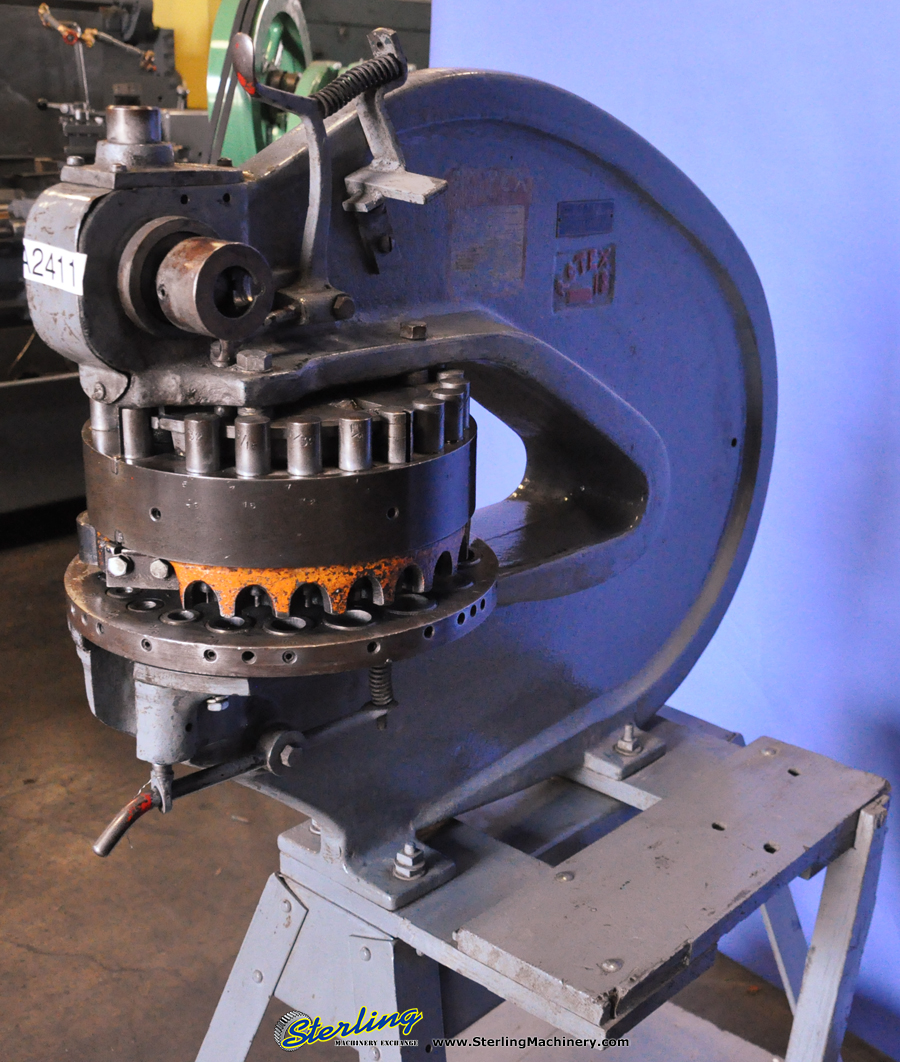 Used Rotex Hand Turret Punch Turret Punches Sterling Machinery