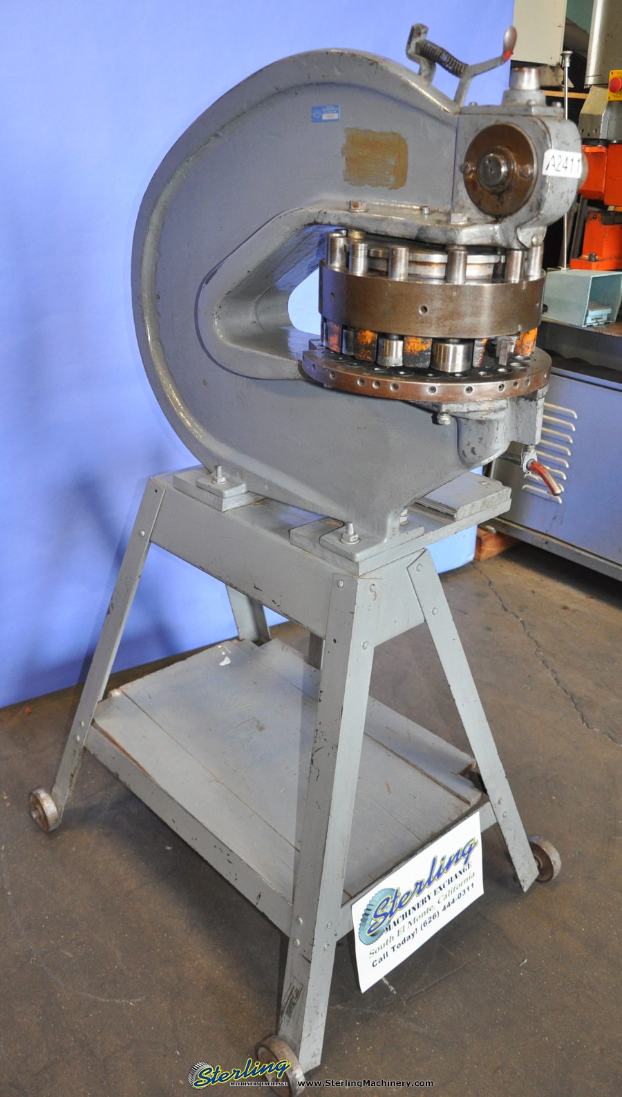 Used Rotex Hand Turret Punch Turret Punches Sterling Machinery