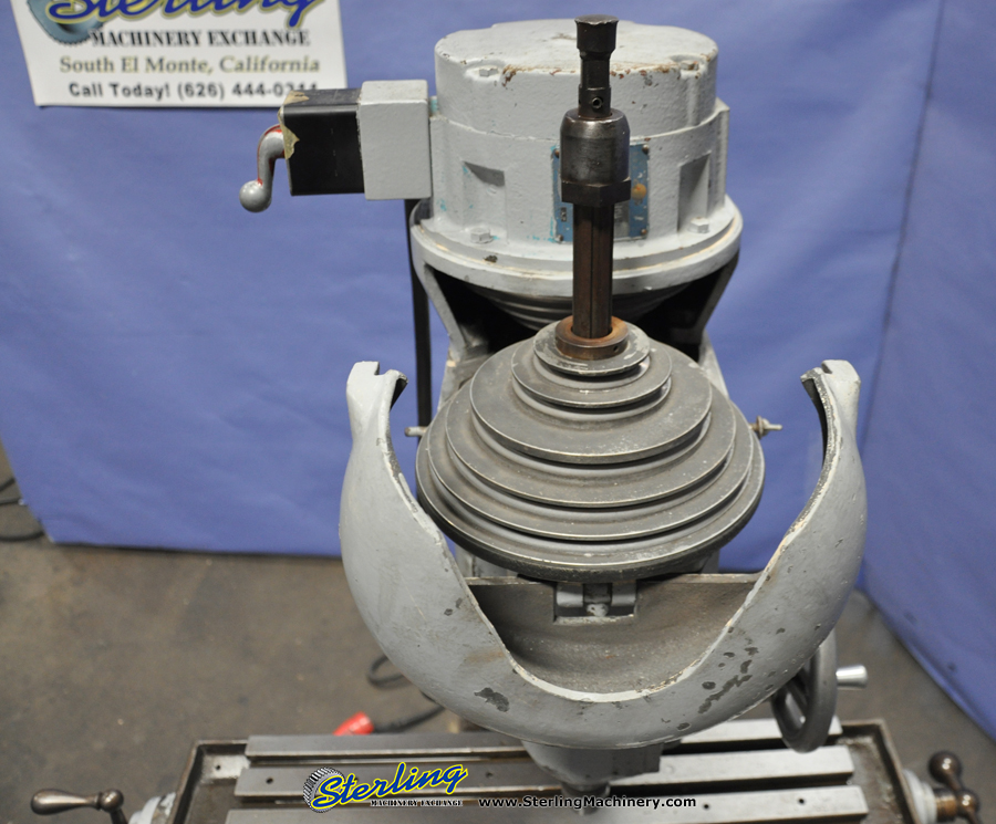 Used US Burke Millrite Vertical Turret Milling Machine Sterling Machinery