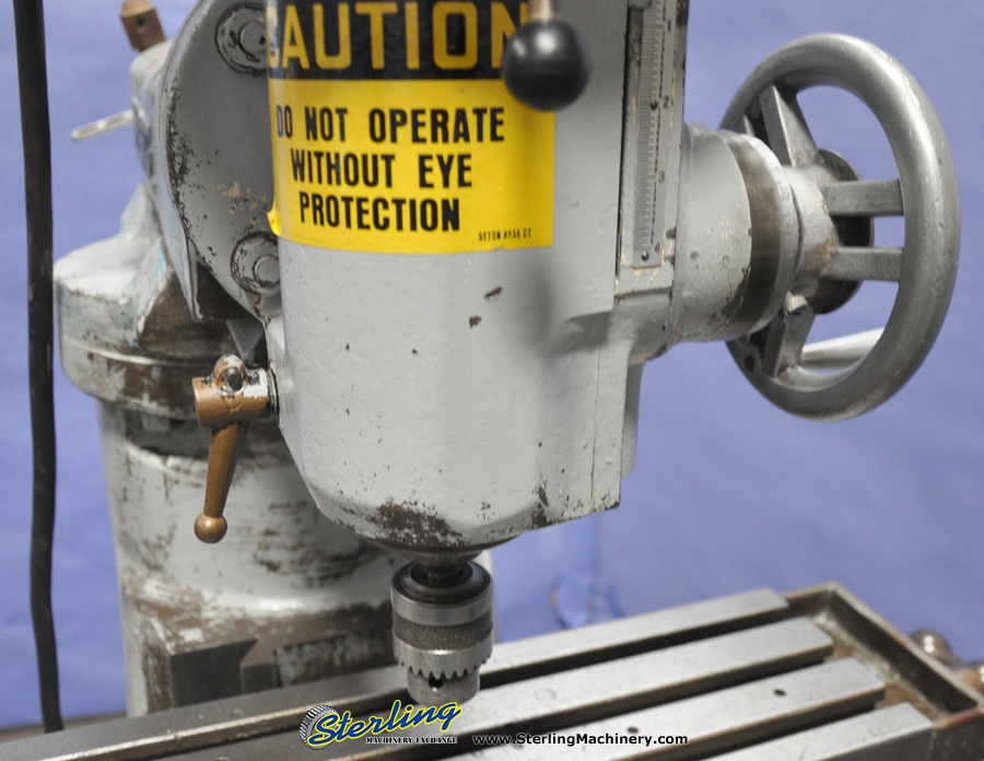 Used US Burke Millrite Vertical Turret Milling Machine Sterling Machinery