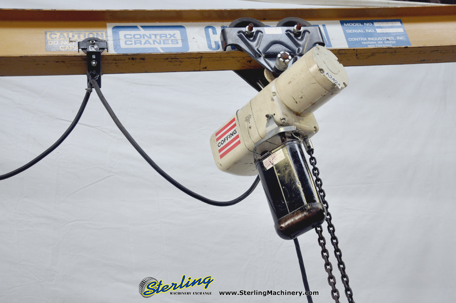 For Sale 2 Ton Used Coffing 2 Ton Hoist with Portable A Frame Gantry