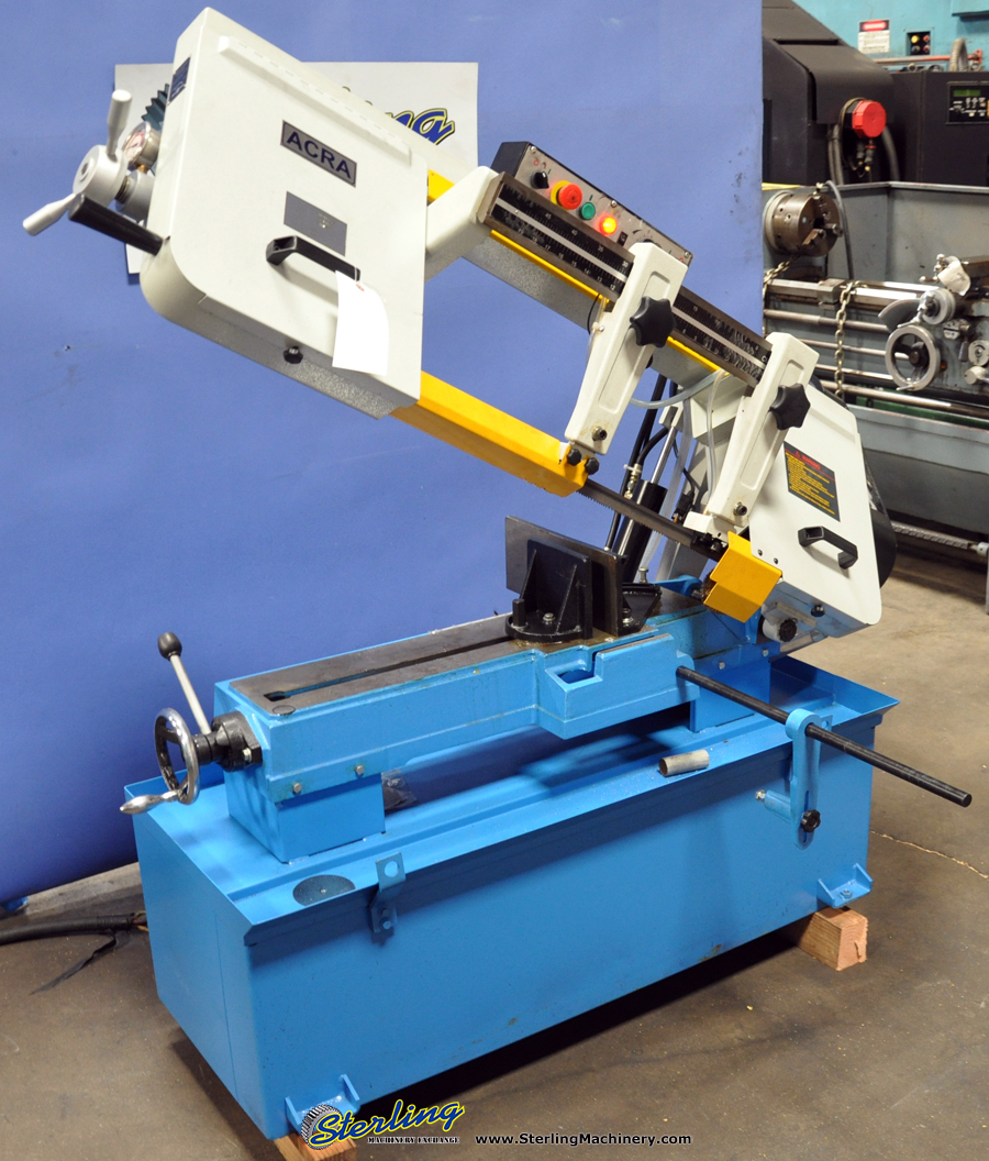 For Sale 10" x 18" Brand New Acra Horizontal Band Saw, Mdl. RF1018S