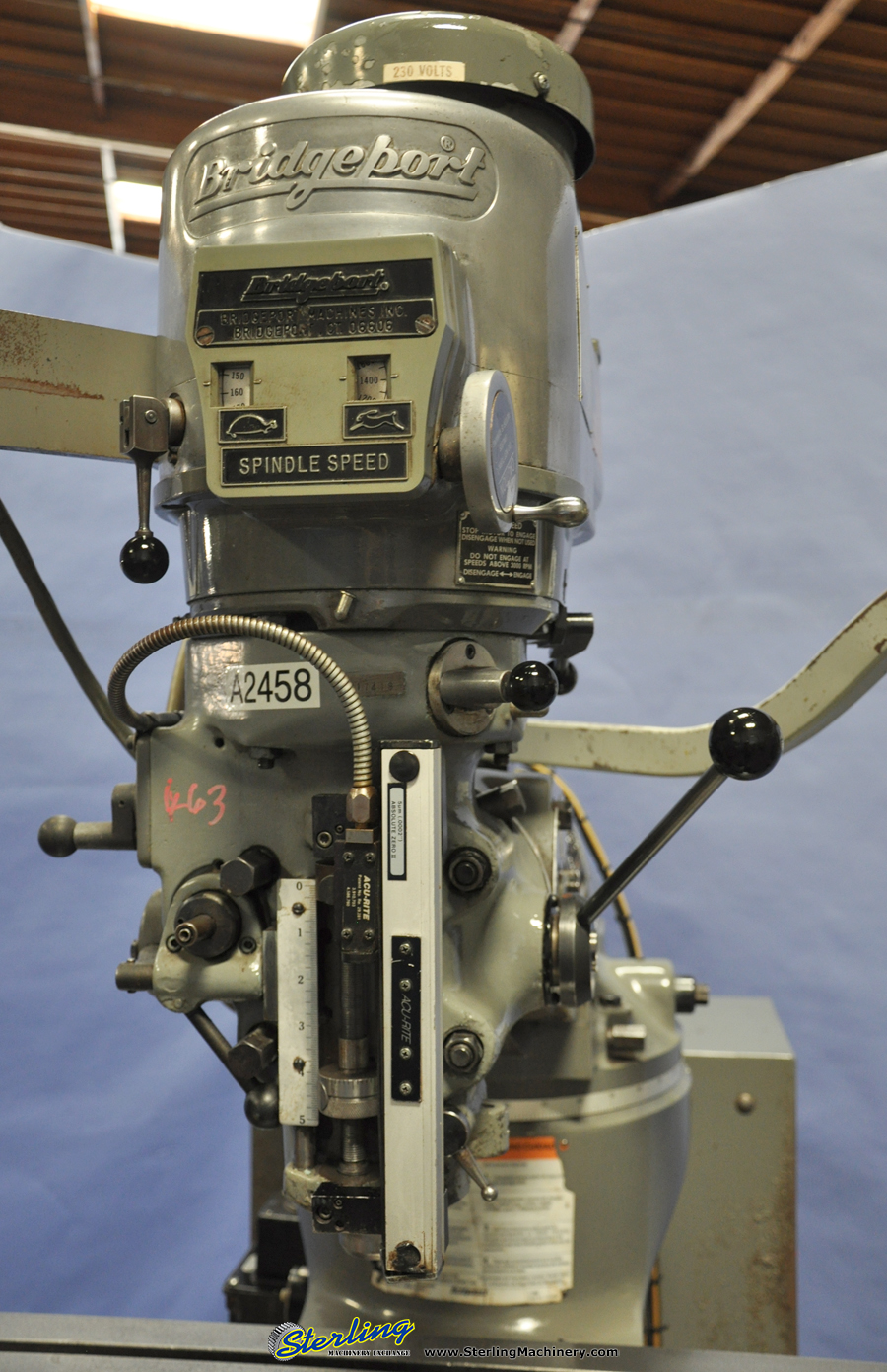 For Sale 9" x 48" Bridgeport Series I EZ Trak CNC Vertical Mill, Mdl