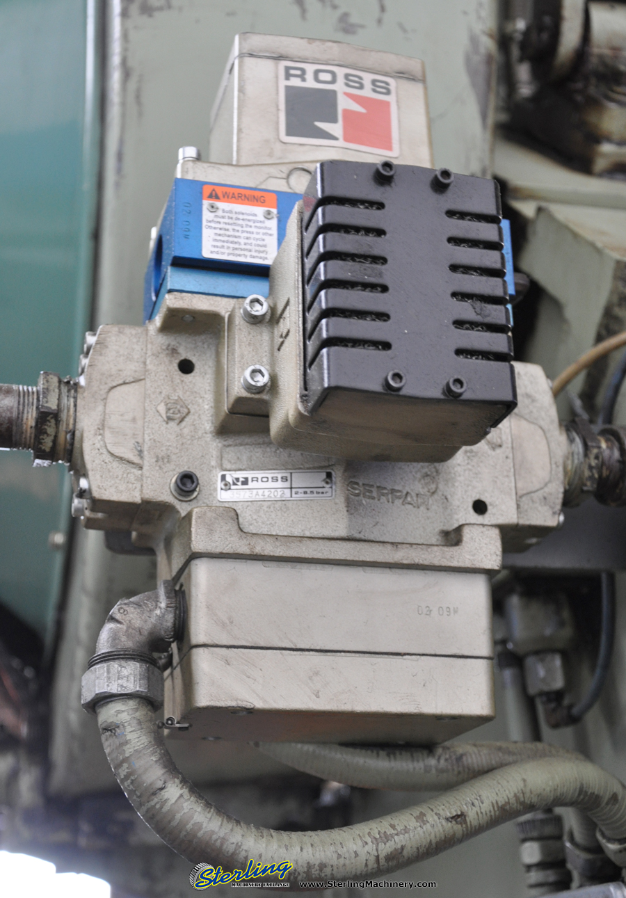 For Sale 60 Ton x 5" Used Bliss Air Clutch Open Back Double Crank