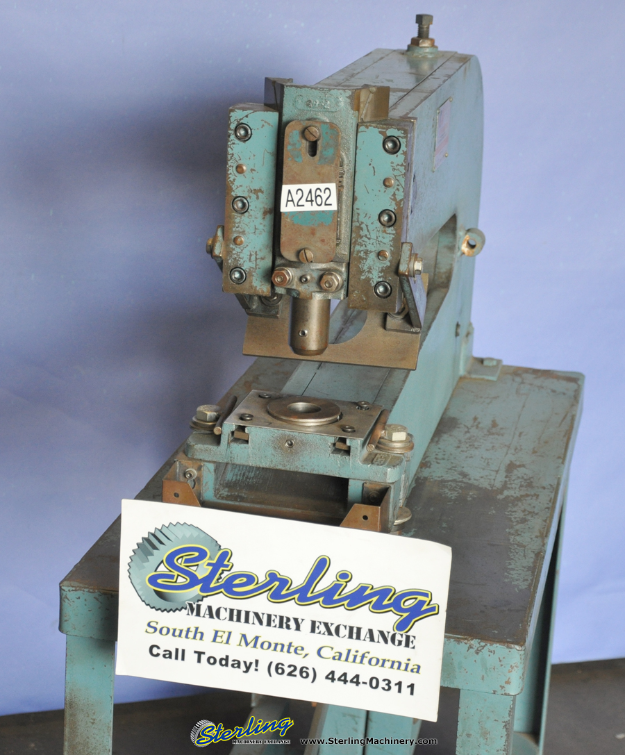 For Sale 5 Ton Used Roper Whitney Kick Punch, Mdl. 68, Punches & Dies
