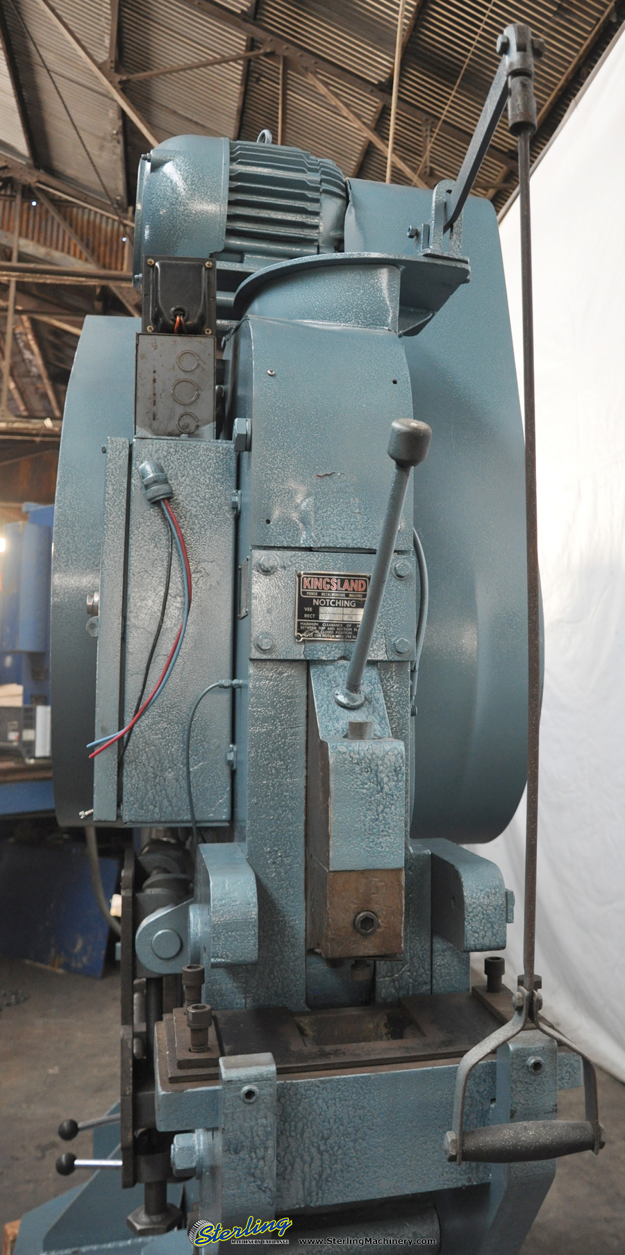 Used-Kingsland-Used Kingsland Mechanical Heavy Duty Muiti Station Ironworker-J25, TYPE XA-A2467-03
