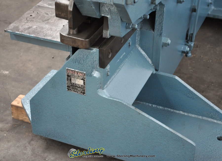 Used-Kingsland-Used Kingsland Mechanical Heavy Duty Muiti Station Ironworker-J25, TYPE XA-A2467-018
