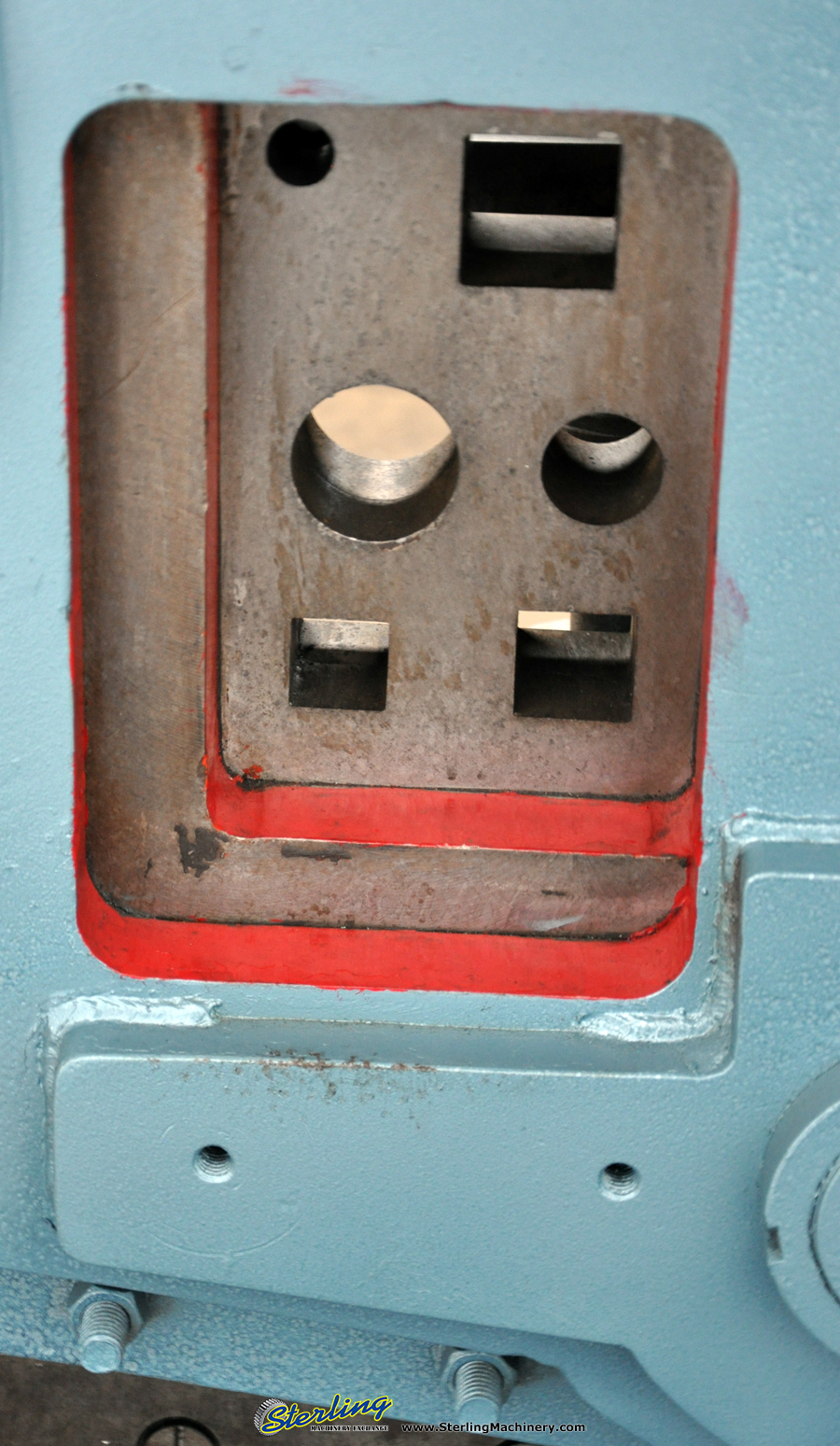 Used-Kingsland-Used Kingsland Mechanical Heavy Duty Muiti Station Ironworker-J25, TYPE XA-A2467-09