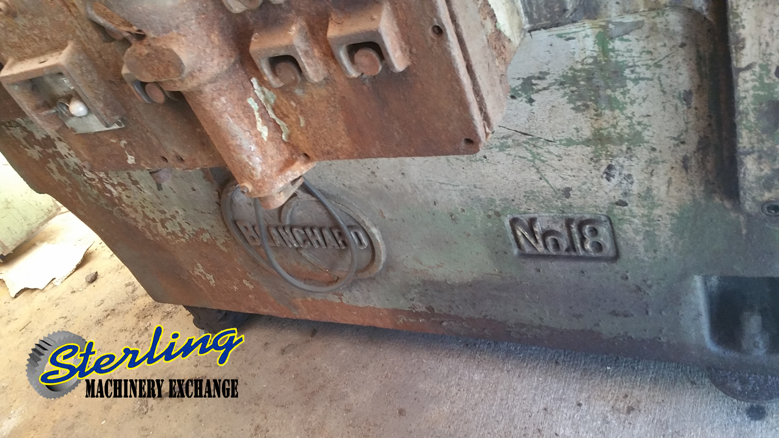 For Sale 36" Used Blanchard Rotary Surface Grinder, Mdl. 1836