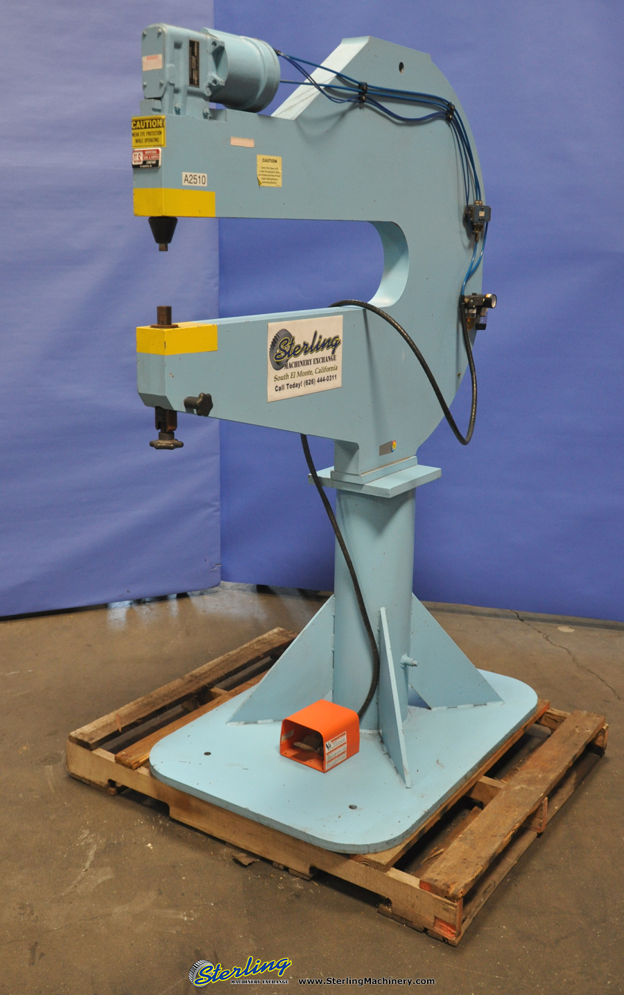 Used US Industrial Tool & Supply Deep Throat Compression Riveter