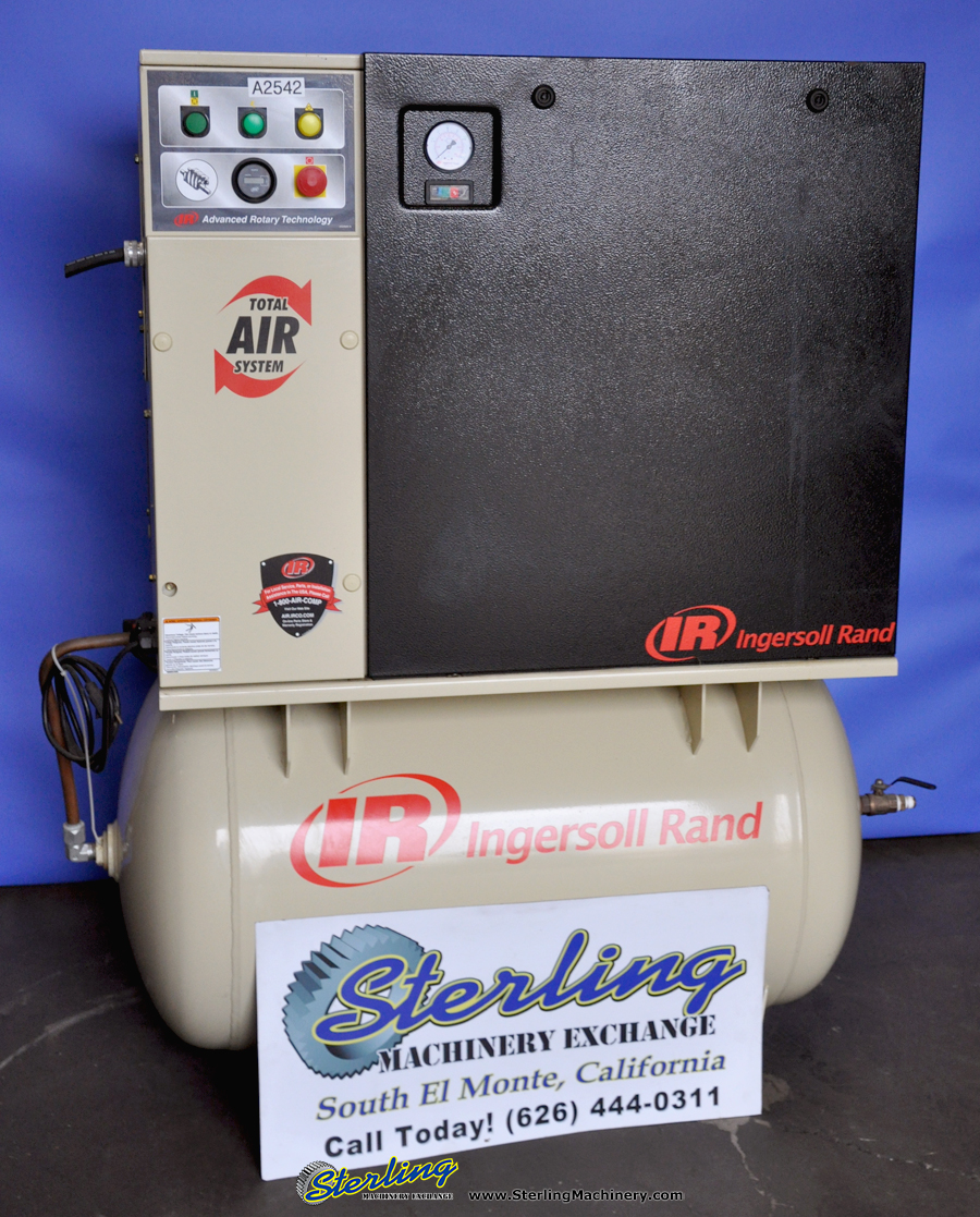 For Sale 18.5 CFM Used Ingersoll Rand Air Compressor, Mdl. UP65TAS