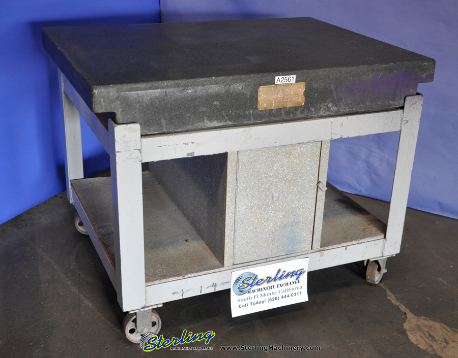 Used-MOJAVE-Used Mojave Granite Surface Plate -A2561-01