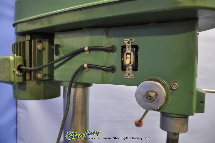 For Sale 16" x 131/2" Used Enco Floor Type Drill Press, Mdl. 40010, 