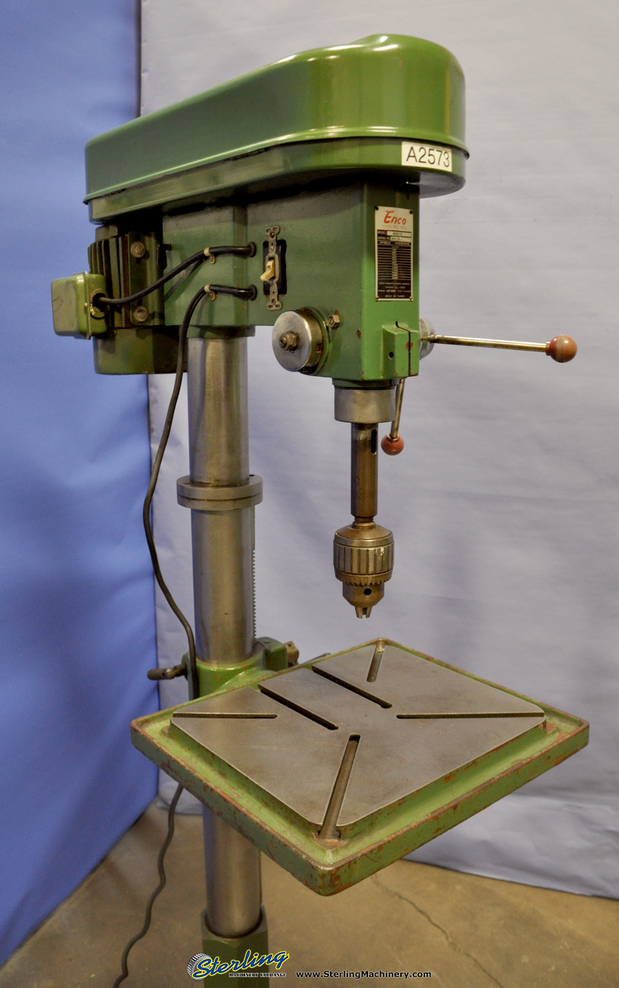Used Enco Floor Type Drill Press Sterling Machinery