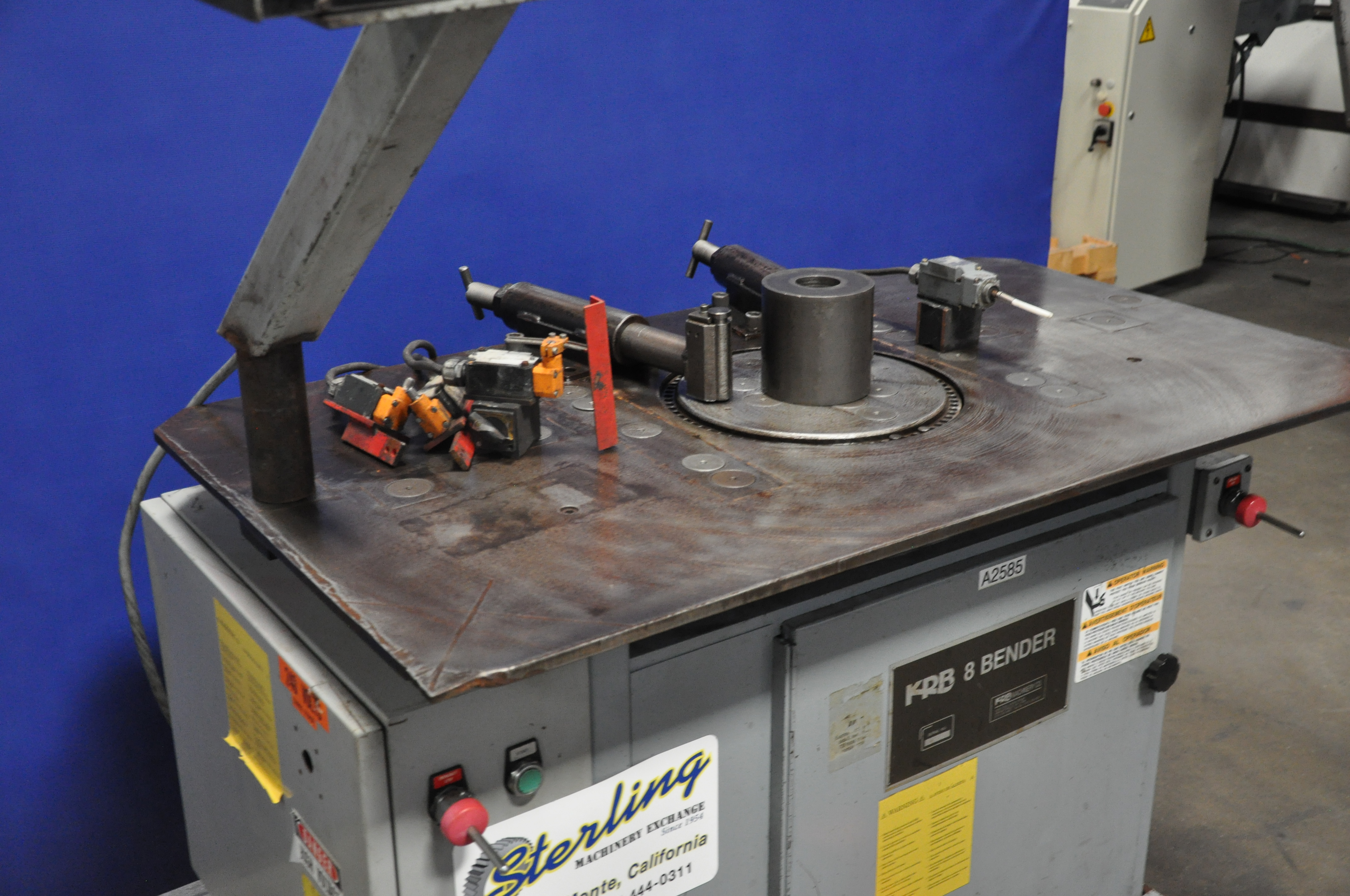 Used KRB Mechanical Table Bender Sterling Machinery