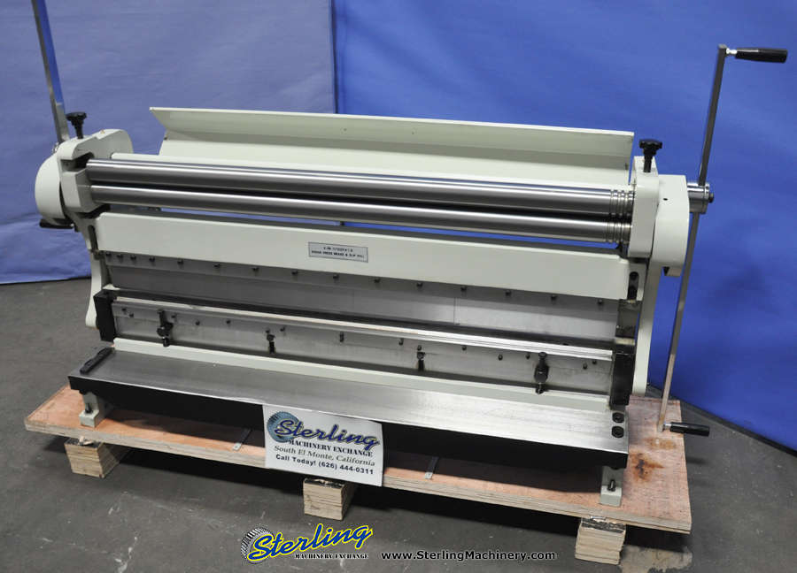 Brand New Birmingham 3 in 1 Machine Shear, Press Brake, Box and Pan