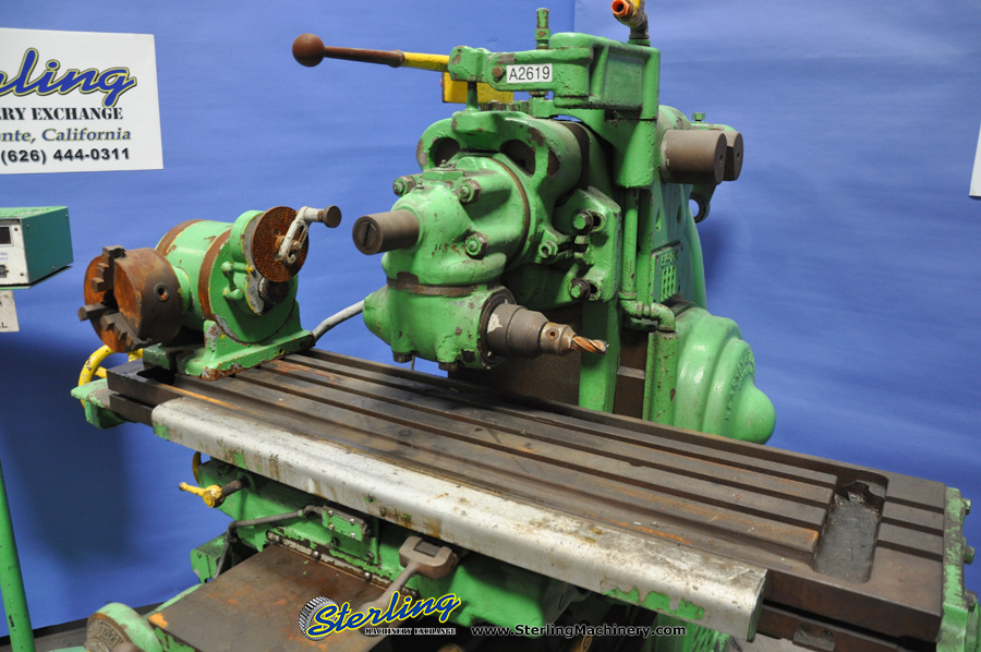 For Sale 12" x 50" Used Kearney & Trecker Horizontal Mill With