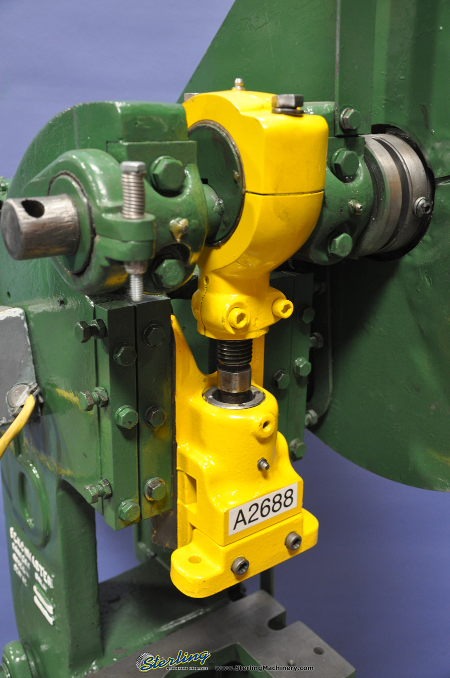 For Sale 10 Ton x 1 1/2" Used Benchmaster OBI Punch Press, Mdl. 182