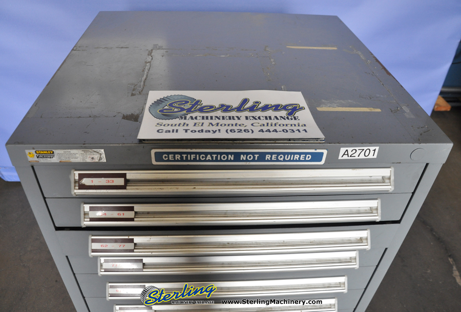 Used Stanley Vidmar Storage Equipment, And Tables