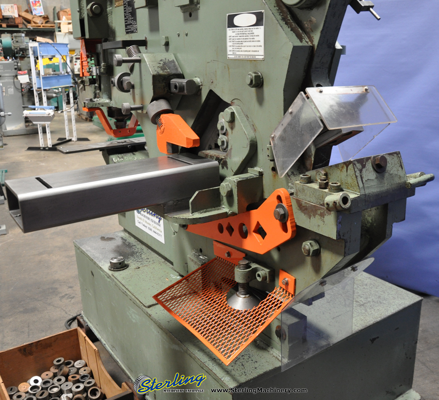 Used Hill Acme Heavy Duty Hydraulic Ironworker (Dual Operator) With 20