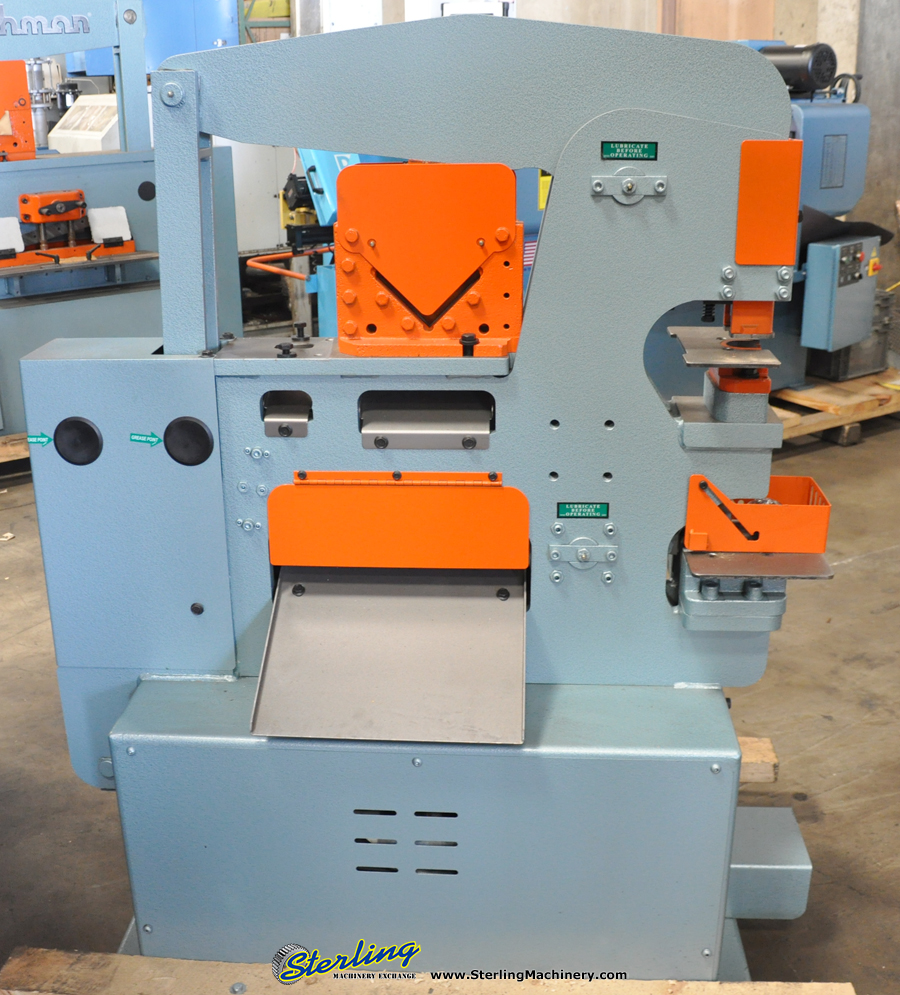 Brand New Scotchman Ironworker With Built In Notcher Ironworkers