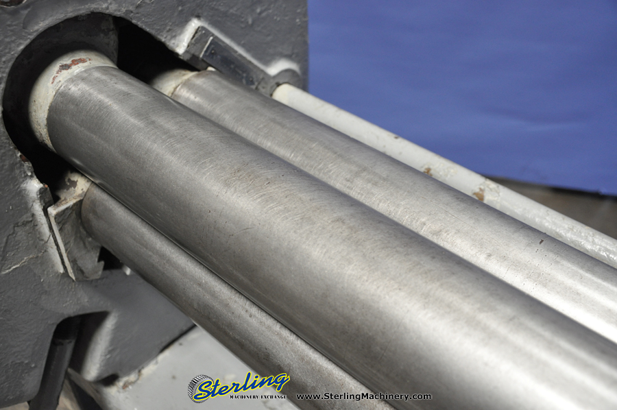 Used-Niagara-Used Niagara Initial Pinch MANUAL POWER HAND Sheet Metal Plate Roll-351-A2769-06