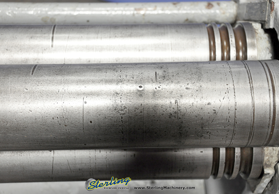 Used-Niagara-Used Niagara Initial Pinch MANUAL POWER HAND Sheet Metal Plate Roll-351-A2769-09