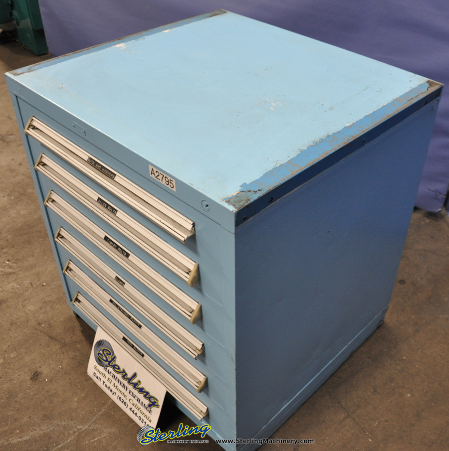 Used 6 Drawer Heavy Duty Parts Storage Equipment