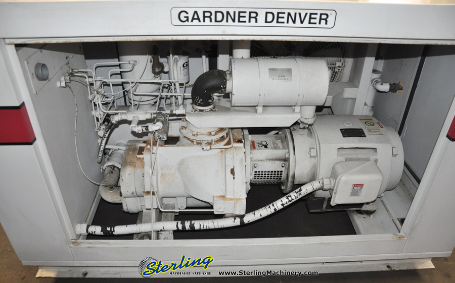 Used Gardner Denver Electra Saver Turn Valve Rotary Screw 