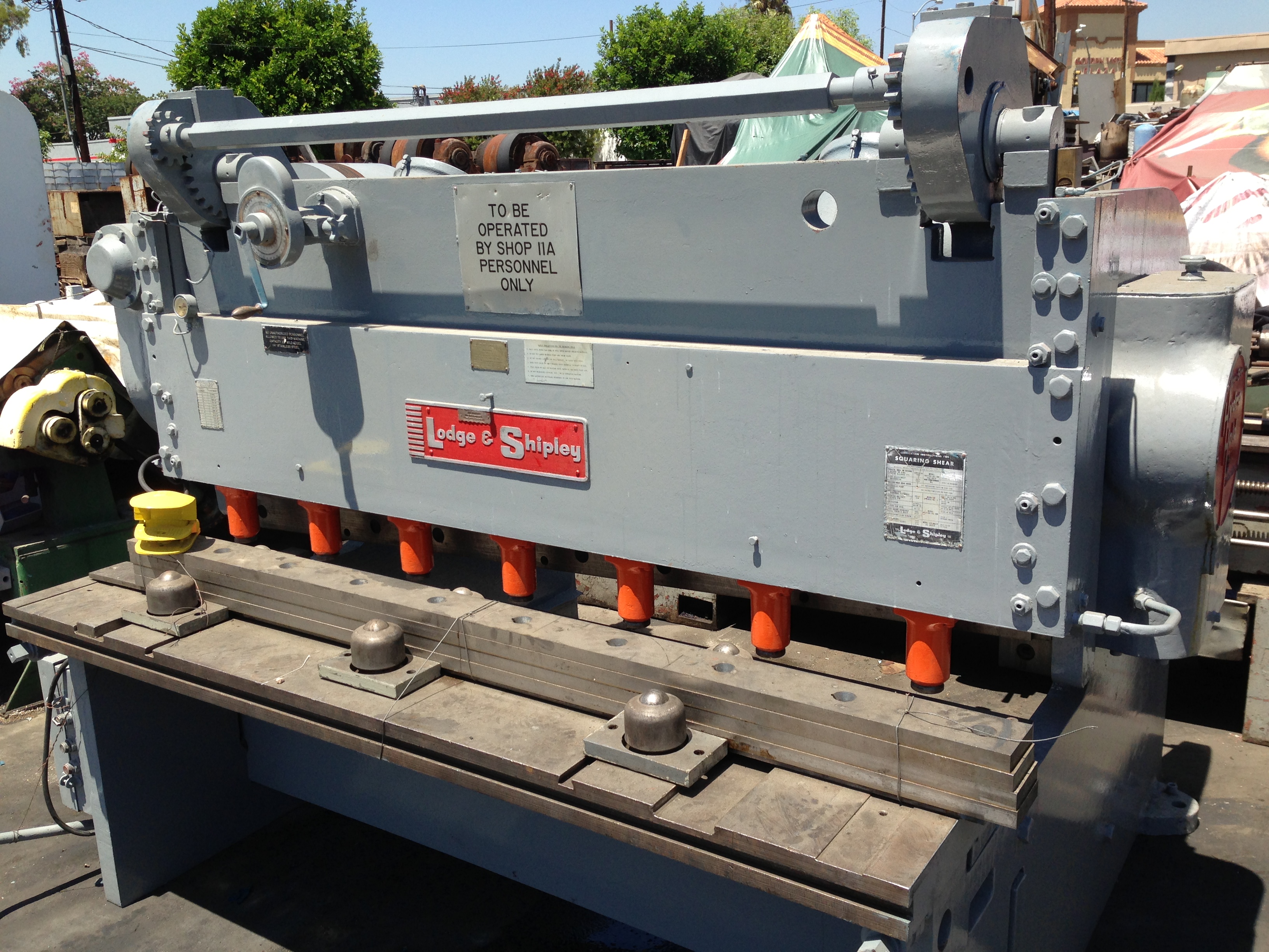 Used-Lodge & Shipley-Used Lodge & Shipley Power Squaring Shear-0806-A2834-01