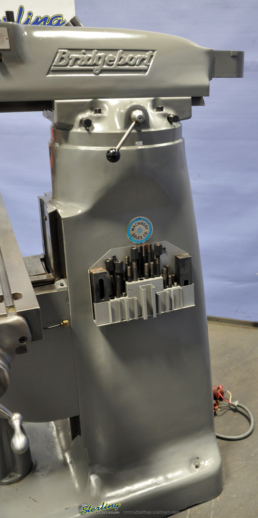 For Sale 9" x 42" Used Bridgeport Vertical Mill (Above Excellent