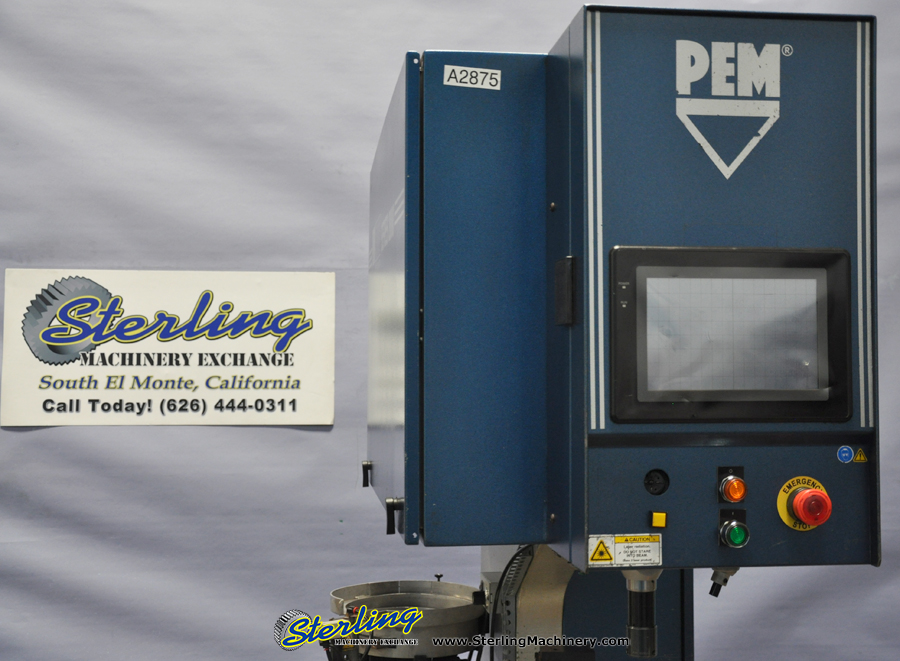 Used-Peddinghaus-Used Pemserter Automatic Insertion Press With Touch Screen Control-2000-A2875-02