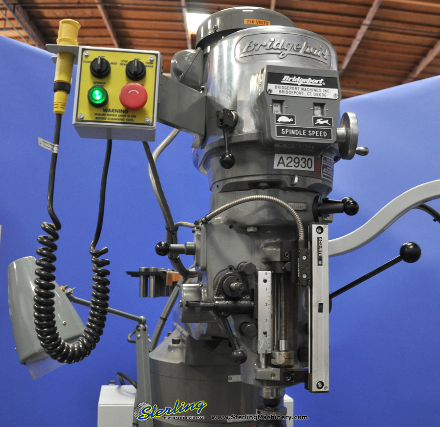 Bridgeport Series I EZ Trak CNC Vertical Mill (EXCELLENT CONDITION