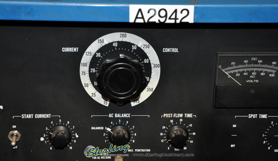 Used-MILLER-Used Miller Syncrowave 300 AC/DC Gas Tungsten Arc Welder-SYNCROWAVE 300-A2942-05