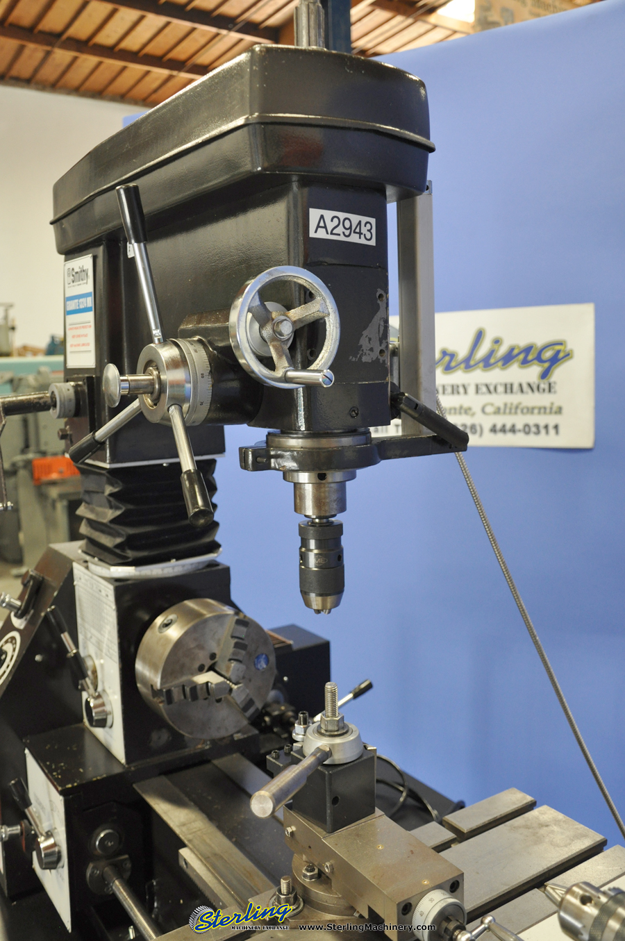 Used Smithy Granite MAX Combo Lathe & Mill & Drill Sterling Machinery