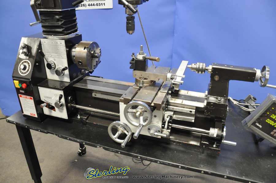 For Sale 13" x 24" Used Smithy Granite MAX Combo Lathe & Mill & Drill, Mdl. 1324 MX, 2 Axis