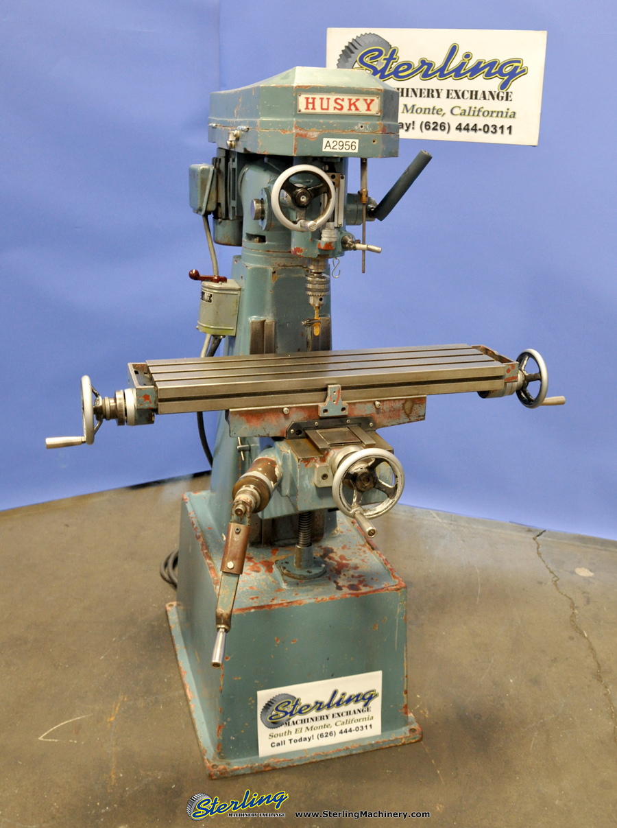 Used Husky Vertical Milling Machine Milling Machines Sterling Machinery