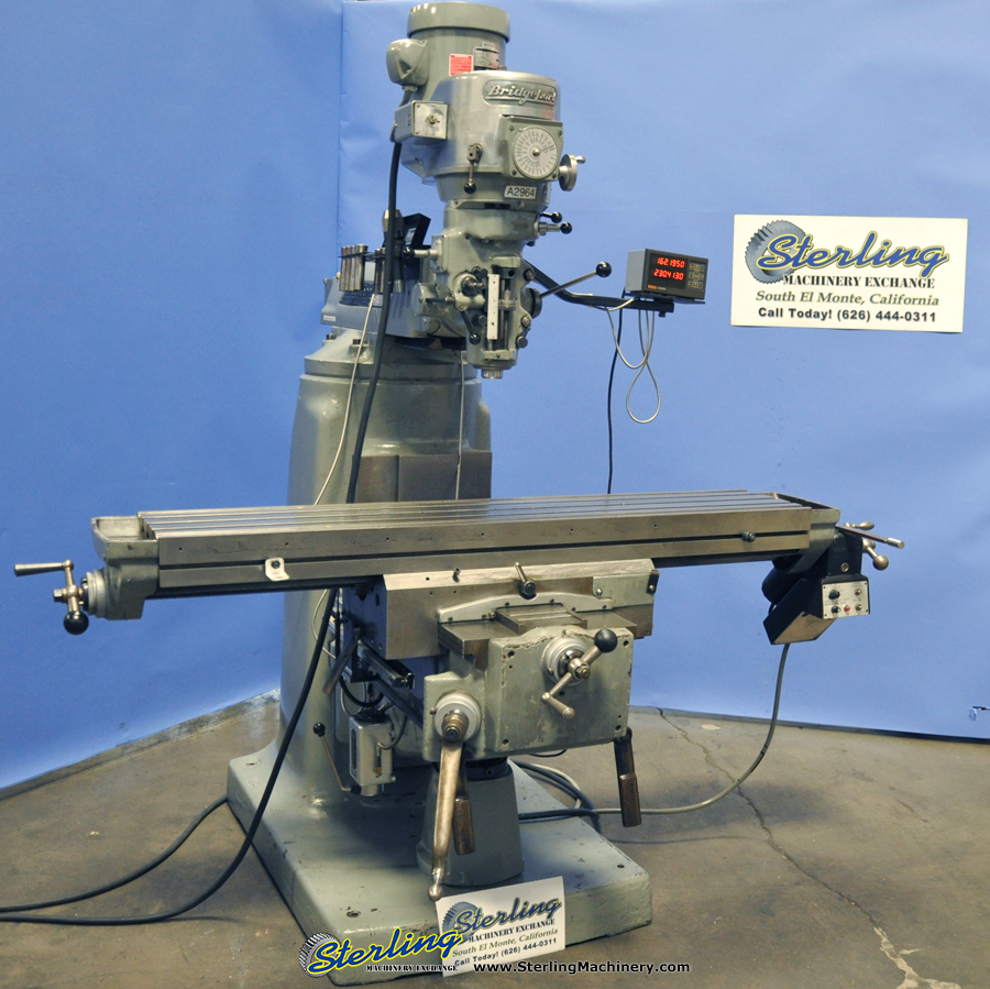 Used Bridgeport Series II Special Vertical Mill (Heavy Duty Table and