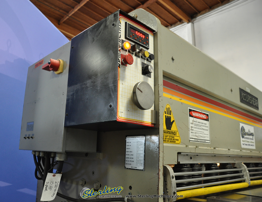 Used-Accurshear-Used Accurshear Hydraulic Power Shear-61356-A2977-04