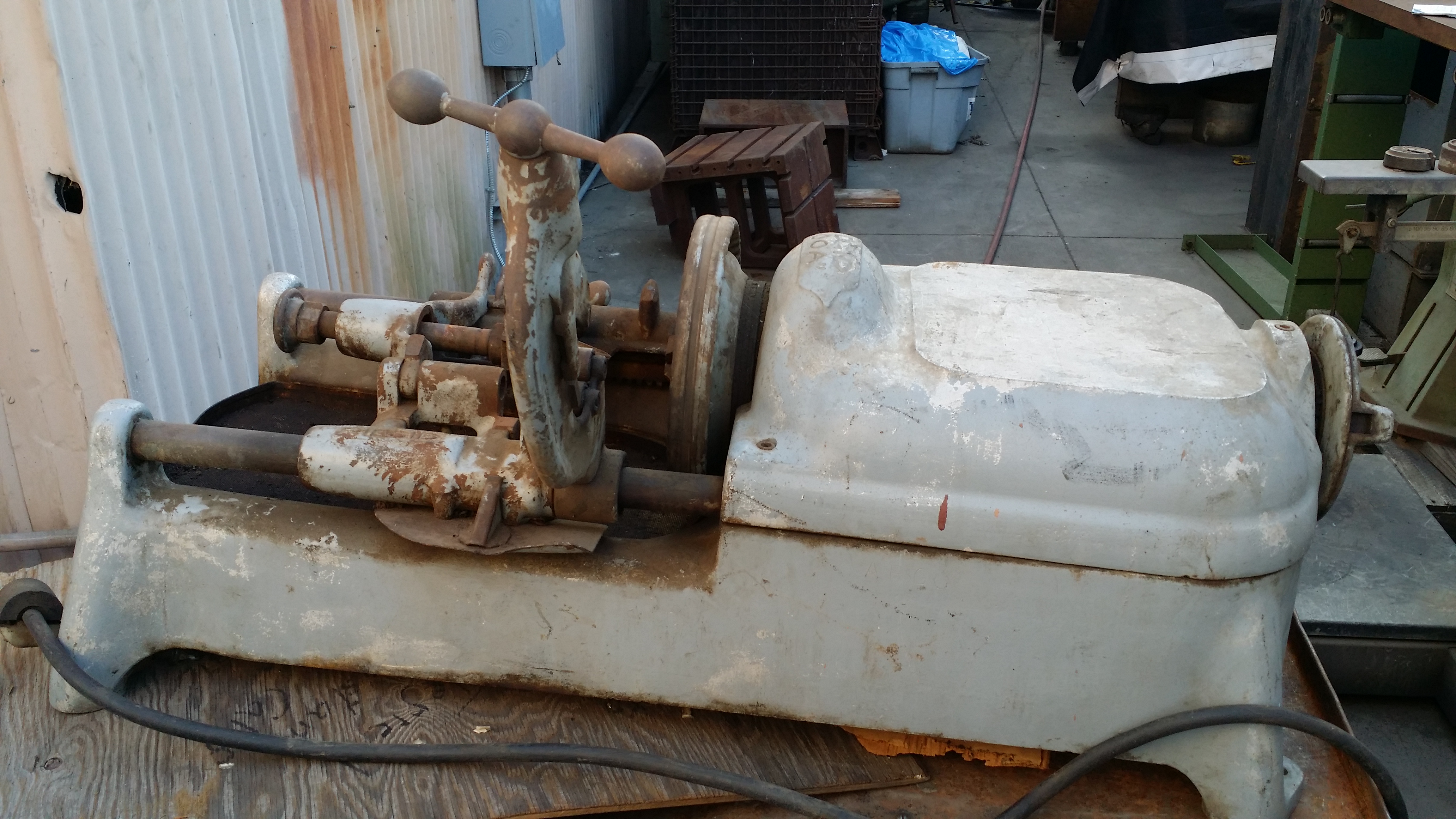 Used-Ridgid-Used Ridgid Portable Electric Pipe Threader-500A-A2986-03