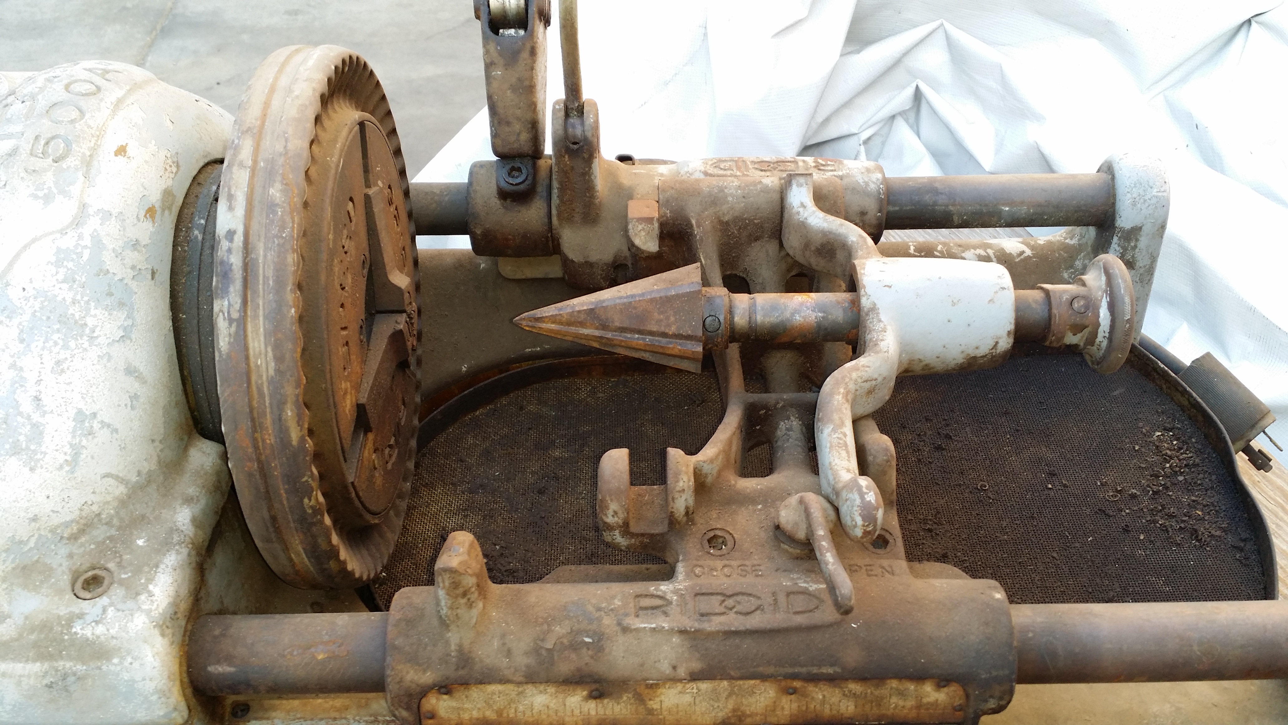 Used-Ridgid-Used Ridgid Portable Electric Pipe Threader-500A-A2986-04